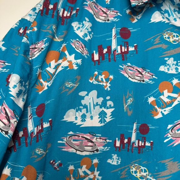 RSI “Ports of Stanton “ XL button down shirt. 100% cotton - Picture 7 of 9